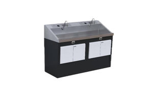 2-station surgical sink