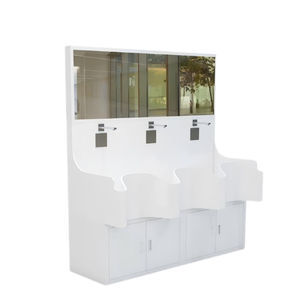 3-station surgical sink