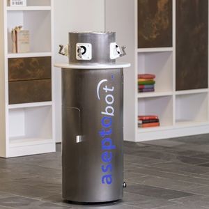 smartphone disinfection robot