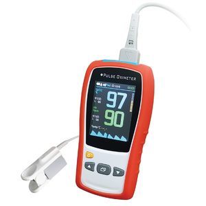 hand-held pulse oximeter