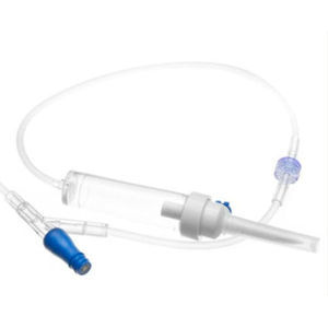 infusion set with drip chamber 1