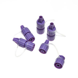 straight infusion connector