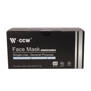 black protection mask