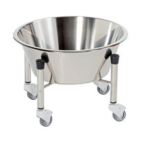 trolley-mounted surgical basin stand