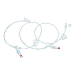 2-way infusion extension line