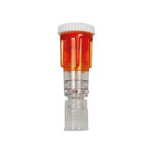 infusion connector with particle contamination filter 1