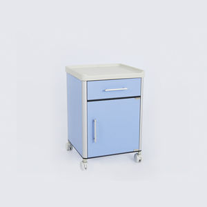 bedside cabinet on casters 1