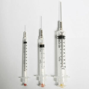 3mL Sterile 3-Part Plastic Syringe with Luer Slip Centric Tip