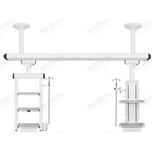 ceiling-mounted supply beam system