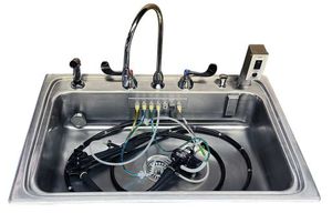 metal sink