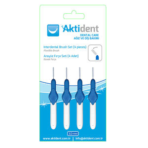 Interdental brush - MIXED - Aktident - REGO Pharma