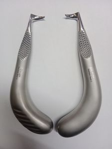 double dental root elevator