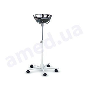 trolley-mounted surgical basin stand