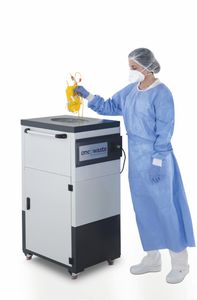 laboratory waste treatment system