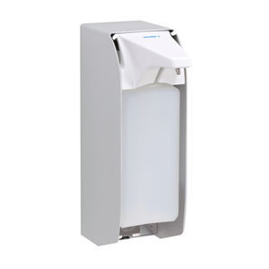 wall-mounted hand sanitizer dispenser