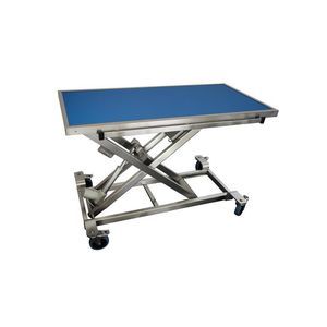 height-adjustable veterinary X-ray table