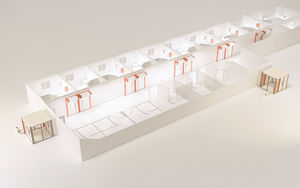healthcare facility clean room