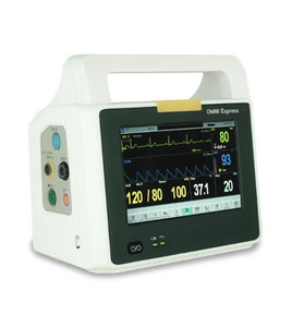 trolley-mounted vital signs monitor