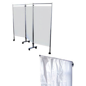 hospital screen on casters