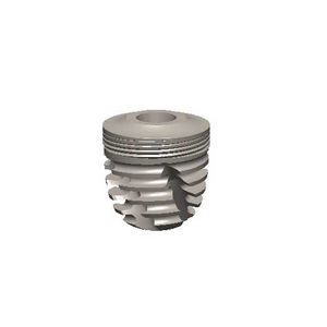 cylindrical dental implant