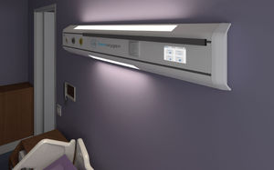 wall-mounted bed head unit