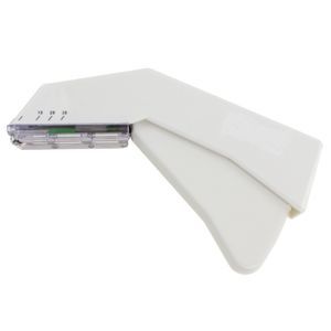 skin closure surgical stapler