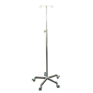 IV stand on casters