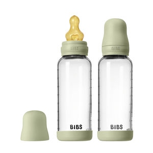 glass baby bottle