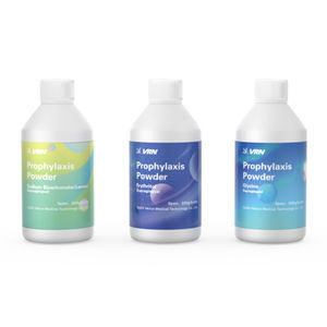 Sodium bicarbonate dental material