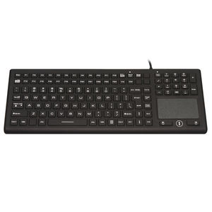 keyboard with touchpad