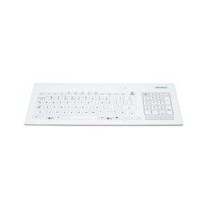 medical keyboard with numeric keypad