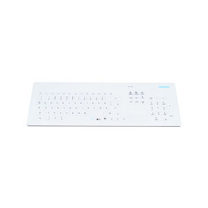 medical keyboard with touchpad