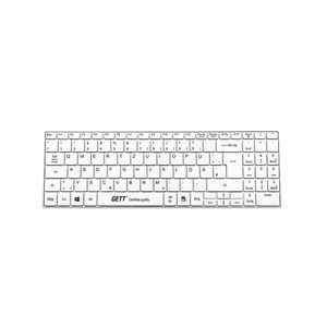 medical keyboard with numeric keypad