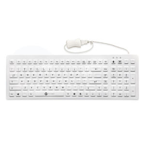 medical keyboard with numeric keypad