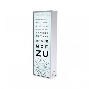 illuminated vision chart