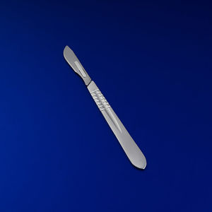metal handle scalpel