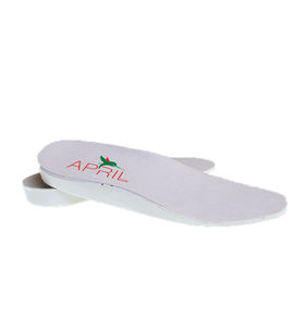 orthopedic insole with heel pad