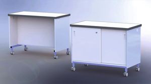 mobile laboratory bench 1