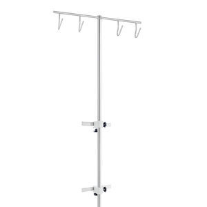 rail-mounted IV pole