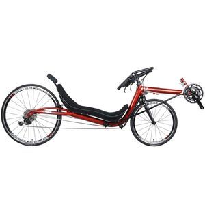 crank-propelled recumbent bicycle