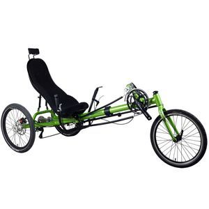 crank-propelled adaptative tricycle