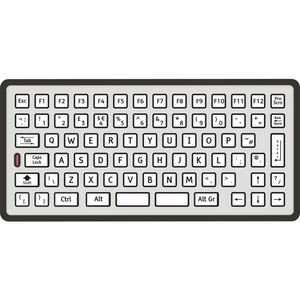 Keyboard with numeric keypad - 2220-55202 - STORM INTERFACE