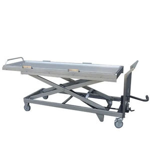 lifting mortuary trolley