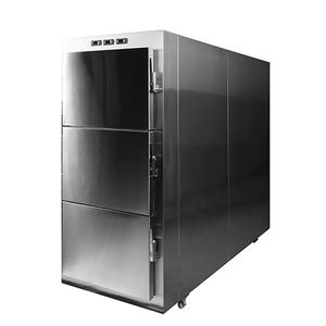 3-body refrigerated mortuary cabinet