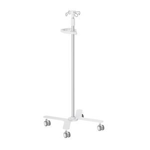 IV pole on casters