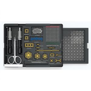non-absorbable cranial fixation system 1