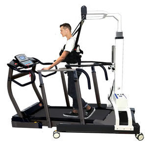 treadmill with handrails