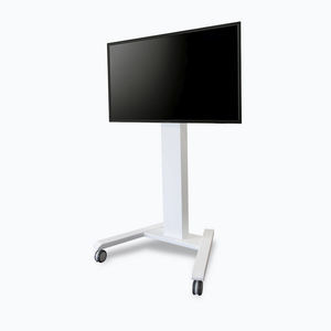 monitor support pole on casters 1
