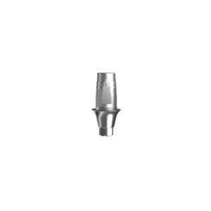 Ti-base implant abutment