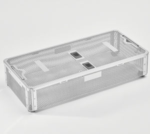 surgical instrument sterilization basket